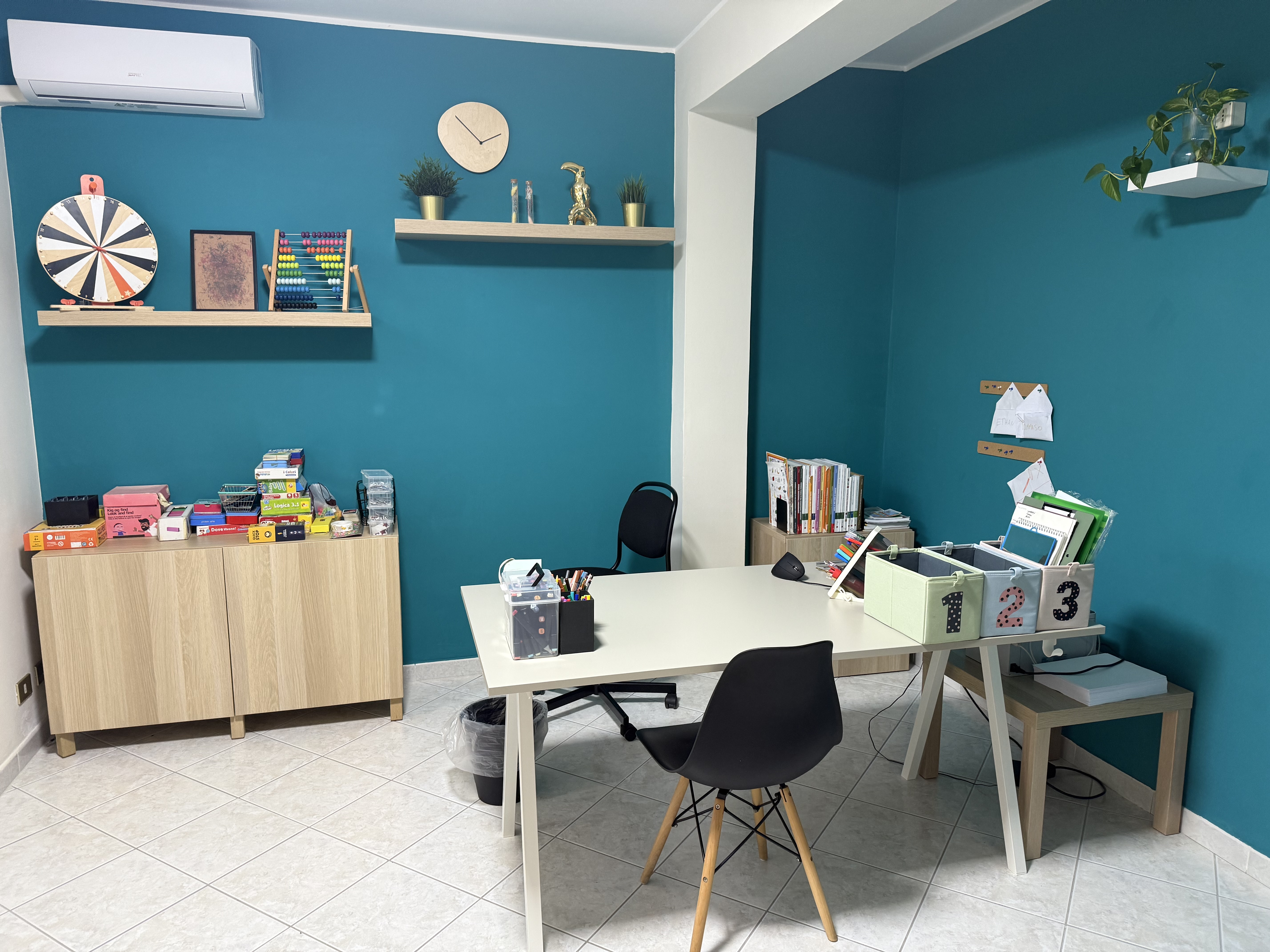 Sala d'attesa Studio PRISMA Ladispoli